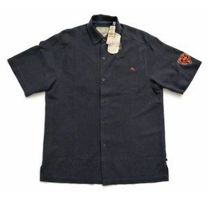 Tommy Bahama Camp Shirt Chicago Bears Silk NWT